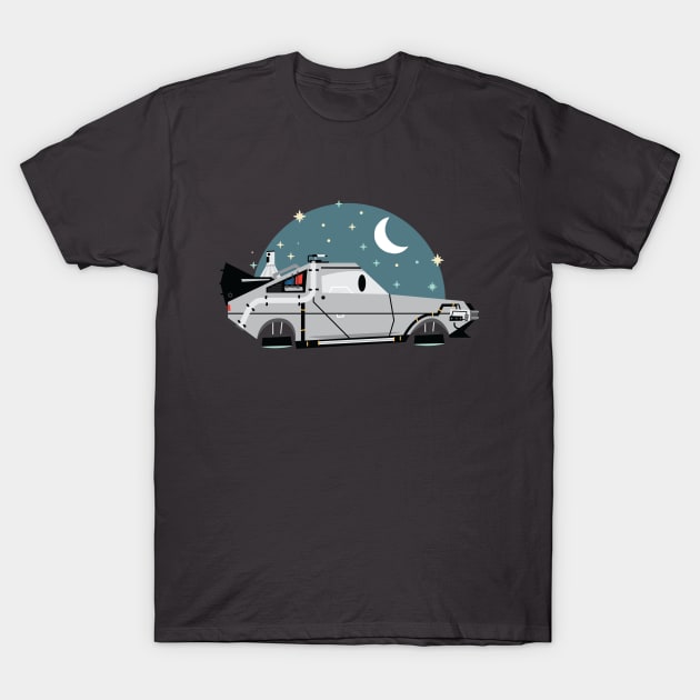 Cars: Back To The Future T-Shirt by StudioGrason